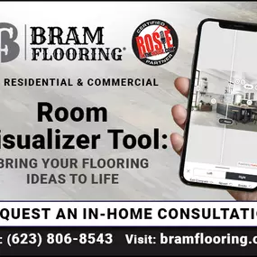 Room Visualizer Tools by Phoenix Flooring Shop, Bram Flooring in Sun City, Arizona