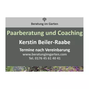 Bild von Paarberatung und Coaching - Beratung im Garten