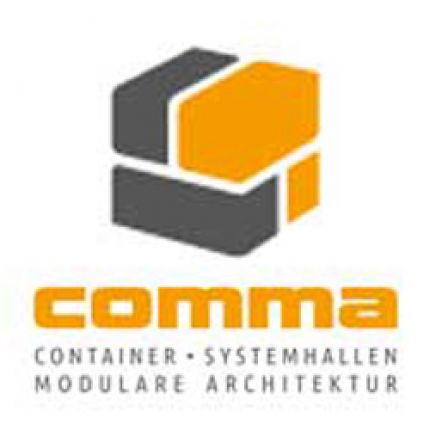Logotipo de Comma Container