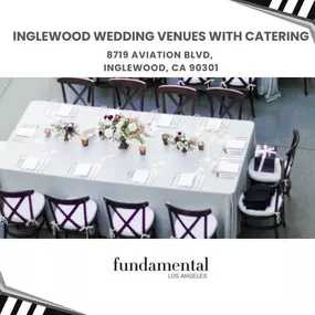 Inglewood wedding venues with catering