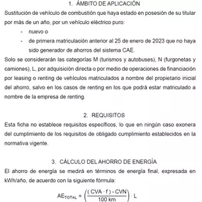 Bild von Certificados Ahorro Energético
