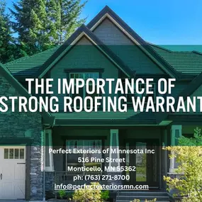 Learn why a strong roofing warranty is essential for protecting your investment and ensuring long-term peace of mind.