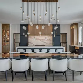 open concept kitchen and dining room_Augusta Homes