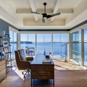 luxury modern home office_Augusta Homes