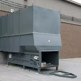 2-YD Stationary Compactor with Enclosure - 1 of 3