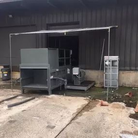 New Transition Plate from the Dock to the Compactor