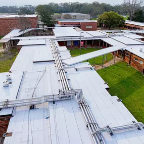 Coleman Roofing and Construction Acadian Middle School Commercial Roofing