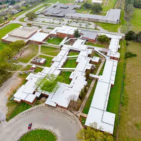 Coleman Roofing and Construction Acadian Middle School Commercial Roofing