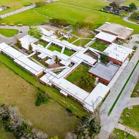 Coleman Roofing and Construction Acadian Middle School Commercial Roofing