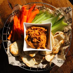 Hummus Platter - Voodoo Brewing Co. Plano - Food