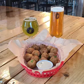 Hush puppies  - Voodoo Brewing Co. Plano - Food