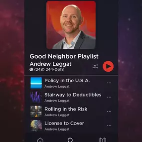 We believe finding the right coverage should be music to your ears. Whether you’re cruising down the road, relaxing at home, or planning your next adventure, we’ll help make sure you’re covered for every track life plays.