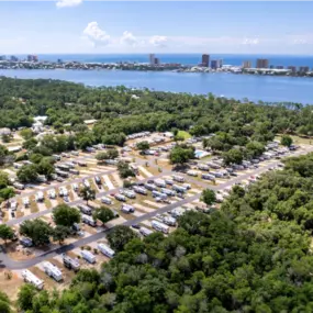 Island Retreat RV Park in Gulf Shores, Alabama