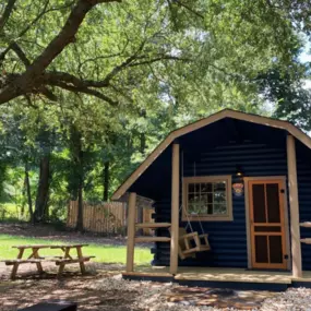 Cabins at Birmingham South RV Park in Pelham, Alabama