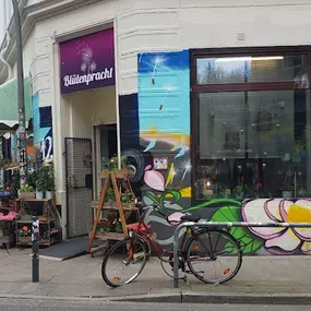 Außenansicht - Blütenpracht - Blumengeschäft - Hamburg