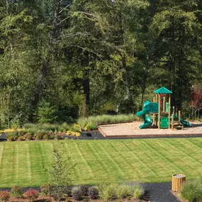 The community park will include an expansive lawn and children’s play area