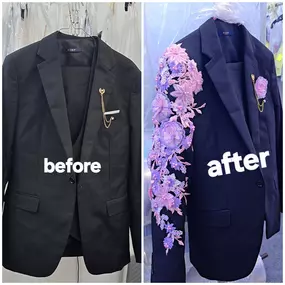 Add a new look to an old piece at Plaza Tailor & Bridal Sewing.