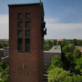 Taubenbefall - Epiphanienkirche | Meister im Seil GmbH - Industriekletterer Hamburg