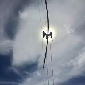 Reparaturarbeiten Windkraftanlagen - Offshore Park | Meister im Seil GmbH - Industriekletterer Hamburg