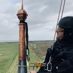 Turmspitze - DJH Wangerooge | Meister im Seil GmbH - Industriekletterer Hamburg