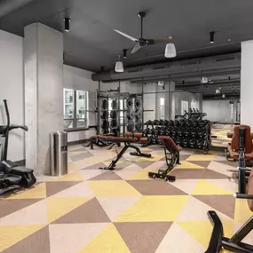 State-of-the-art fitness center
