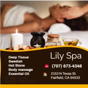 Asian Body Massage helps to relax the entire body, increases circulation of the blood and 
treats emotion, mind and spirit.
