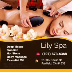 A hot stone massage is a type of massage therapy. It's used to help you relax and ease tense muscles 
and damaged soft tissues throughout your body.
