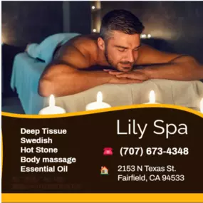 The full body massage targets all the major areas of the body that are most subject to strain and
discomfort including the neck, back, arms, legs, and feet. 
If you need an area of the body that you feel needs extra consideration, 
such as an extra sore neck or back, feel free to make your massage therapist aware and
they will be more than willing to accommodate you.