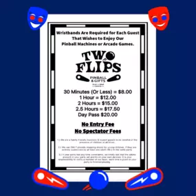 Two Flips: Official Policy for Wristband Access