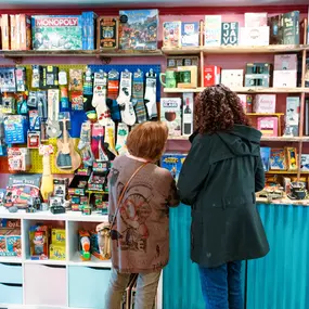 Local patrons from Ringwood NJ, checking out the Two Flips Gift Shop.