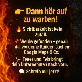 Bild von Feuer und Fels - Online-Marketing