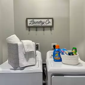 Laundry corner