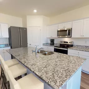 Experience simplicity with our energy-efficient interiors and brand-new appliances, designed for your convenience.