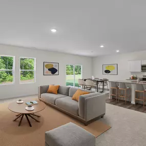 Experience simplicity with our energy-efficient interiors and brand-new appliances, designed for your convenience.