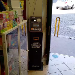 Bild von CoinFlip Bitcoin ATM - Francesco Ranieri Tab. Riv. 366 (Arenella)