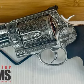 Smith & Wesson 500 Engraved Trump Revolver