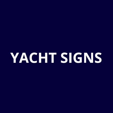 Logo de Yacht Signs Fort Lauderdale