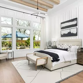 Primary suites with an abundance of natural light