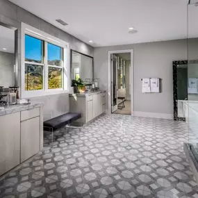 Beautiful primary bathrooms dual vanities