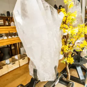 Grand quartz de 75 kg trouvé au Brésil
