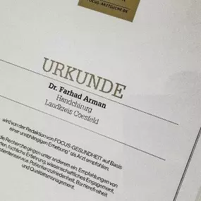 Bild von Dr. med. Farhad Arman Orthopaedia Duesseldorf