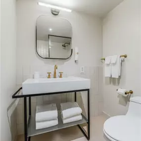 Guest room bath