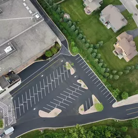 Another parking lot transformation by Preferred Striping LLC. Ready to upgrade yours? Let’s talk!