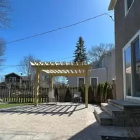 Beautiful patio design by JCrew Landscaping. Servicing Rush, Chili, Brighton, Greece, Victor, Webster, Fairport, Penfield, Henrietta, West Henrietta, Pittsford, Canandaigua, Honeoye Falls and surrounding towns in Monroe County, NY