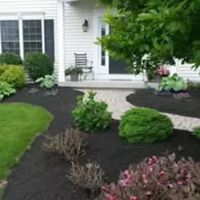 Beautiful landscape design by JCrew Landscaping. Servicing Rush, Chili, Brighton, Greece, Victor, Webster, Fairport, Penfield, Henrietta, West Henrietta, Pittsford, Canandaigua, Honeoye Falls and surrounding towns in Monroe County, NY