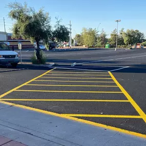George Myers Asphalt - Parking lot asphalt sealcoating