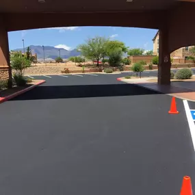George Myers Asphalt - parking lot asphalt sealcoating and repainting