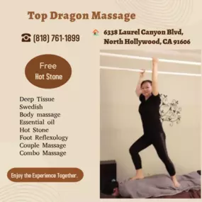 Well trained masseuses use feet in several way to knead the tissues on the patients back. 
The masseuse varies pressure of her/his feet by using props such as bars that help to control the process.