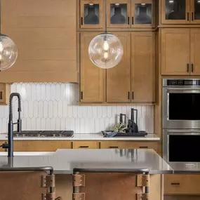 Choose from designer appointed finishes at the Toll Brothers Design Studio