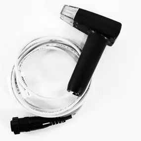 This image features the Morpheus8 handpiece, a groundbreaking device used at RAVE Clinics in Littleton, Colorado for skin tightening and remodeling. Morpheus8 delivers radiofrequency energy through gold-coated microneedles that penetrate deep into the dermis and subdermal layers. It’s designed to stimulate collagen, smooth wrinkles, reduce laxity, and contour the face and body—all with minimal downtime. This non-surgical treatment is ideal for clients seeking firmer, smoother skin and long-term 